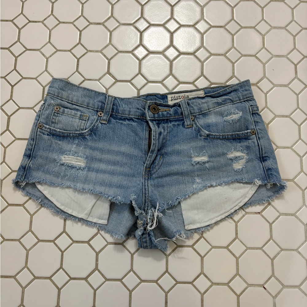Low rise Denim shorts